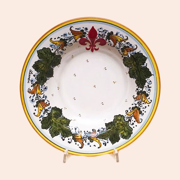 SET OF SOUP-PASTA PLATES OF CM.27 DIAMETER, design: CAFAGGIOLO COLORI